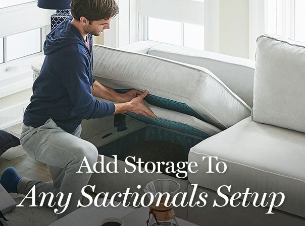 Add Storage To Any Sactionals Setup
