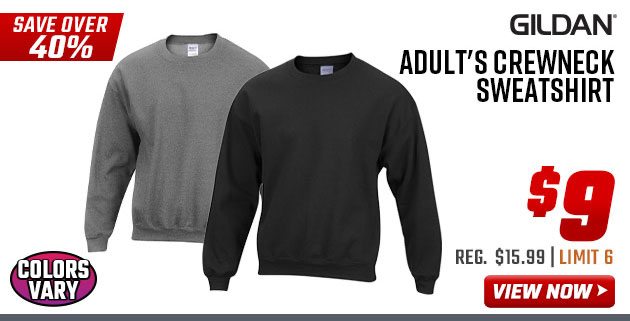 Gildan Adult's Crewneck Sweatshirt