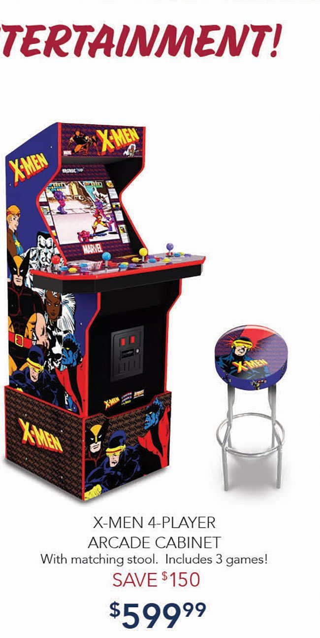 X-Men-Arcade-1Up-Cabinet