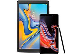 Free Samsung Galaxy Tab A ($329 Value) with Note 9 Factory Unlocked Smartphone - Multiple Color Options
