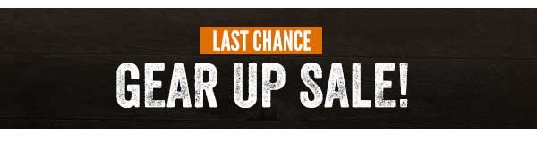 GEAR UP SALE