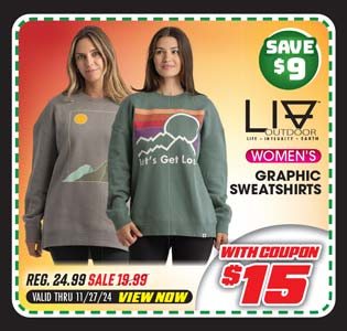 LIV Women's Graphic Sweatshirt