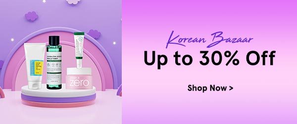Korean Bazaar Up to 30% Off!