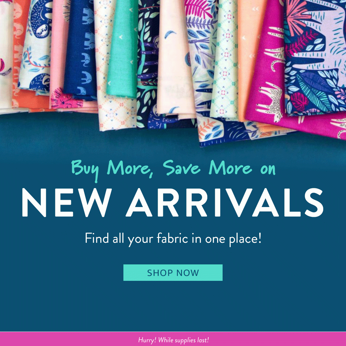 Buy More, Save More on NEW ARRIVALS | SHOP NOW | Hurry! While supplies last!