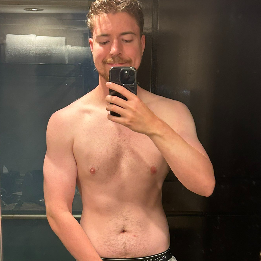 YouTuber MrBeast Shows Off His Dramatic Weight Loss Transformation