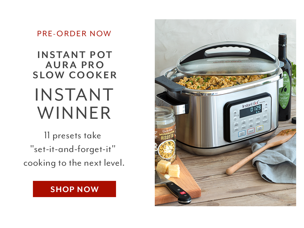 Instant Pot Aura Pro Slow Cooker