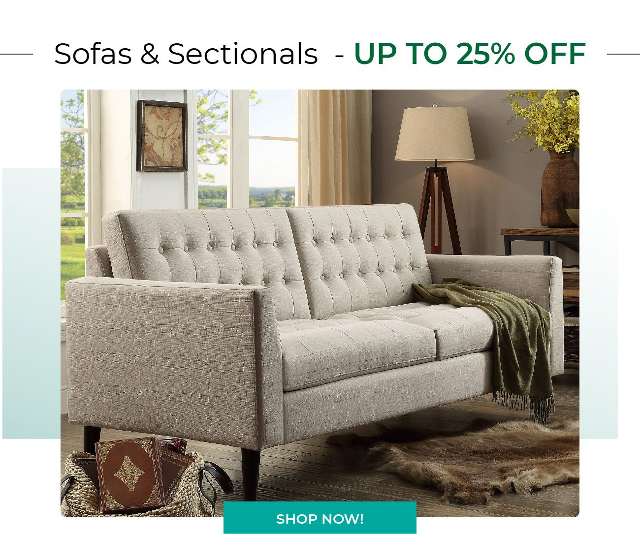 Sofas & Sectionals - Up to 25% off