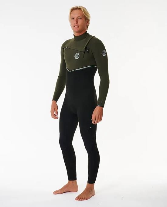 E7 E-Bomb 4/3 Chest Zip Fullsuit Wetsuit