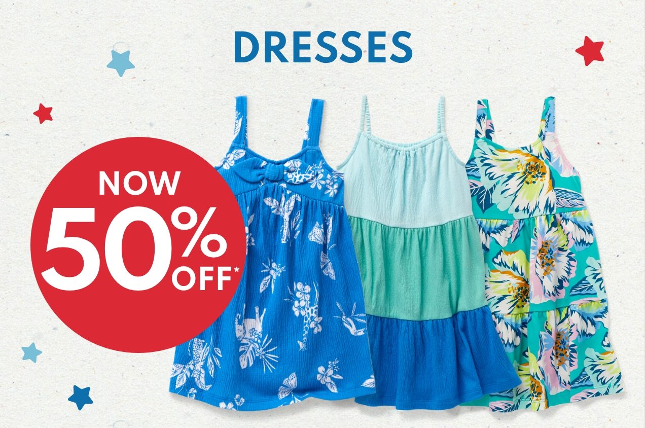 DRESSES | NOW 50% OFF* 