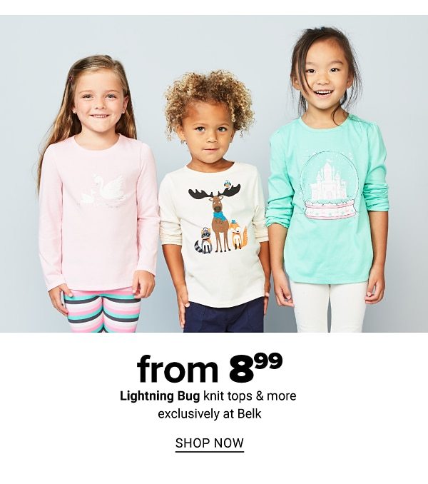 Starting at 8.99 Lightning Bug Knit tops and more - Shop Now