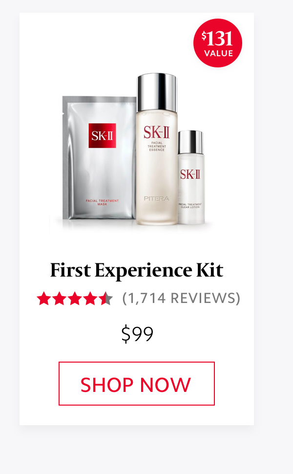SK-II PITERA™First Experience Kit. SHOP NOW