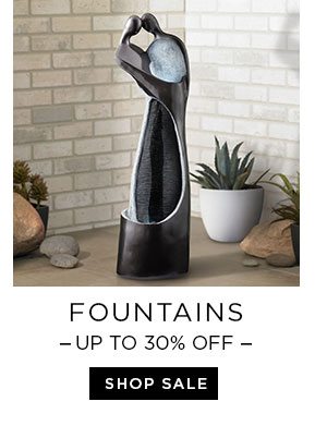 Fountains - Up To 30% Off - Shop Sale