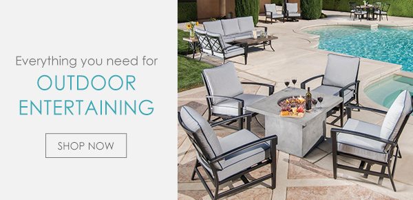 Everything you need for outdoor entertaining