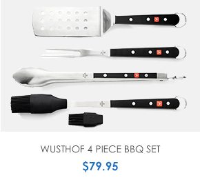 Wusthof 4 Piece BBQ Set