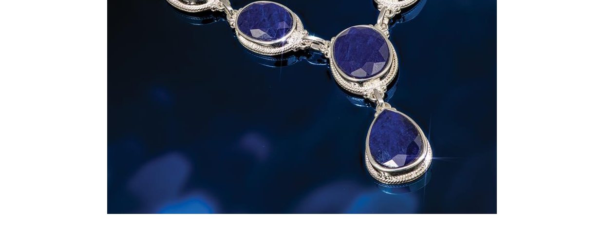 Bengal Blues Sapphire Necklace