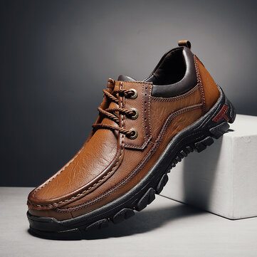 Men Genuine Cow Leather Shoes
