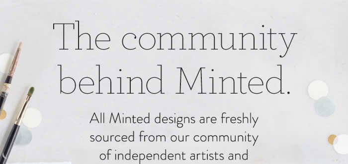 The community behind Minted.