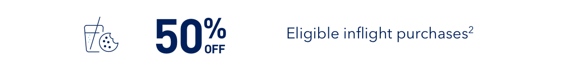 50% off eligible inflight purchases (2)