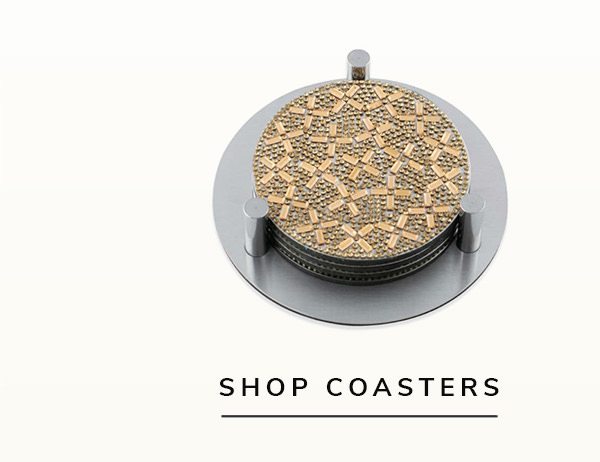 Rhinestone Gold Set of 4 Coasters | SHOP NOW