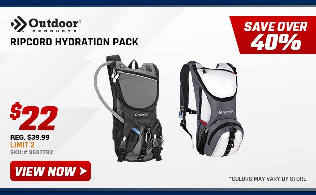 Outdoor Products Ripcord Hydration Pack