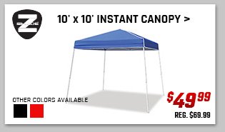 Z-Shade 10' x 10' Instant Canopy