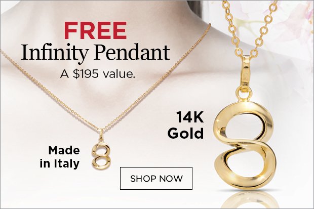 Free Infinity Pendant