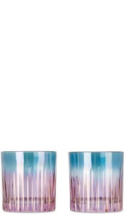 Luisa Beccaria - Purple & Blue Small Shade Tumbler Set