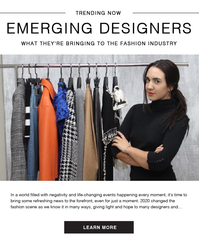 Emerging Designers: What They're Bringing to the Fashion Industry