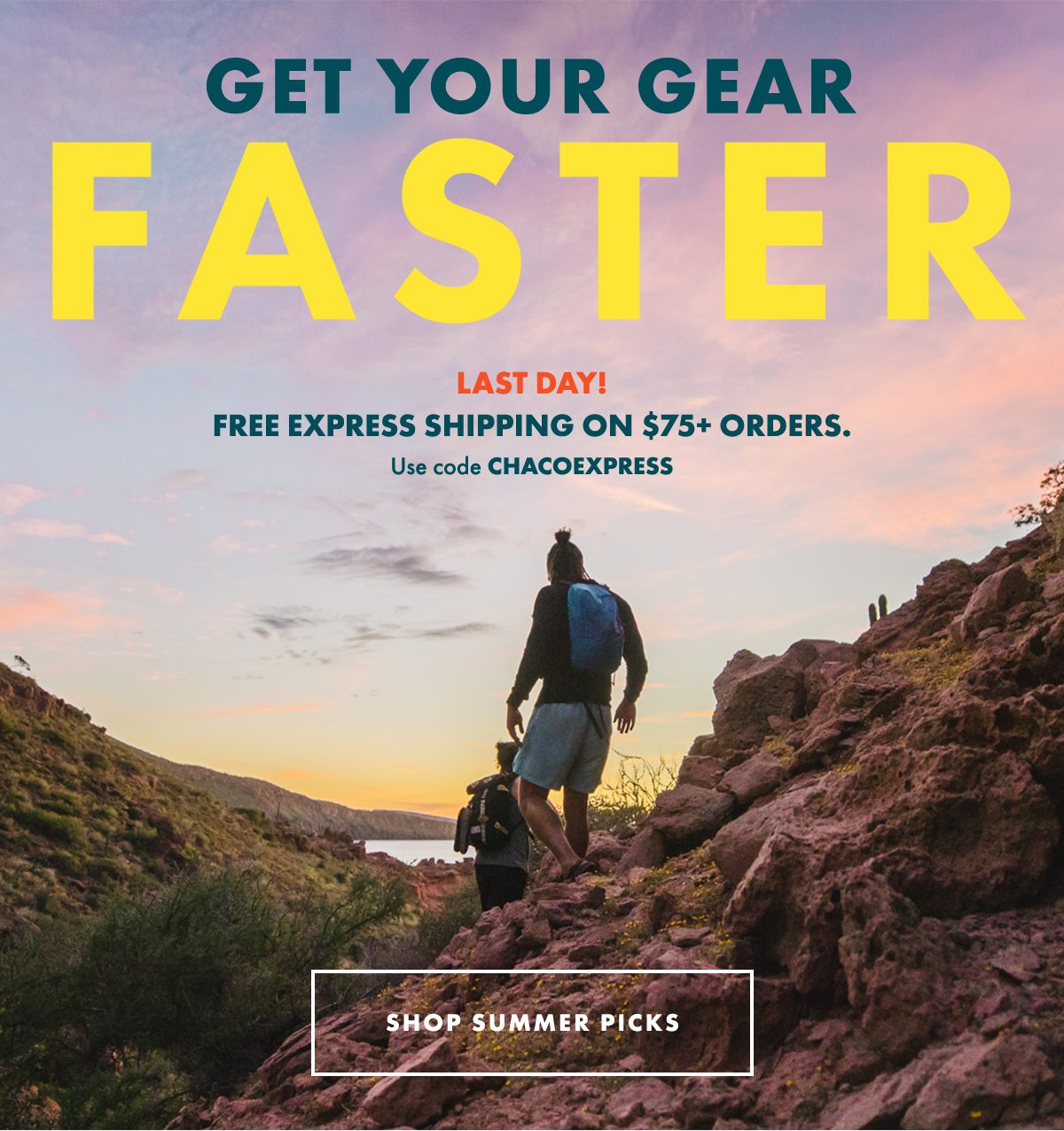 GET YOUR GEAR FASTER - SHOP SUMMER PICKS