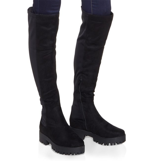 Stretch Over the Knee Boots