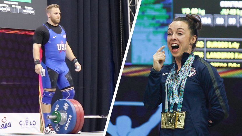 Pan American Weightlifting Champions Wes Kitts and Alyssa Ritchey on What It Takes to Win Big