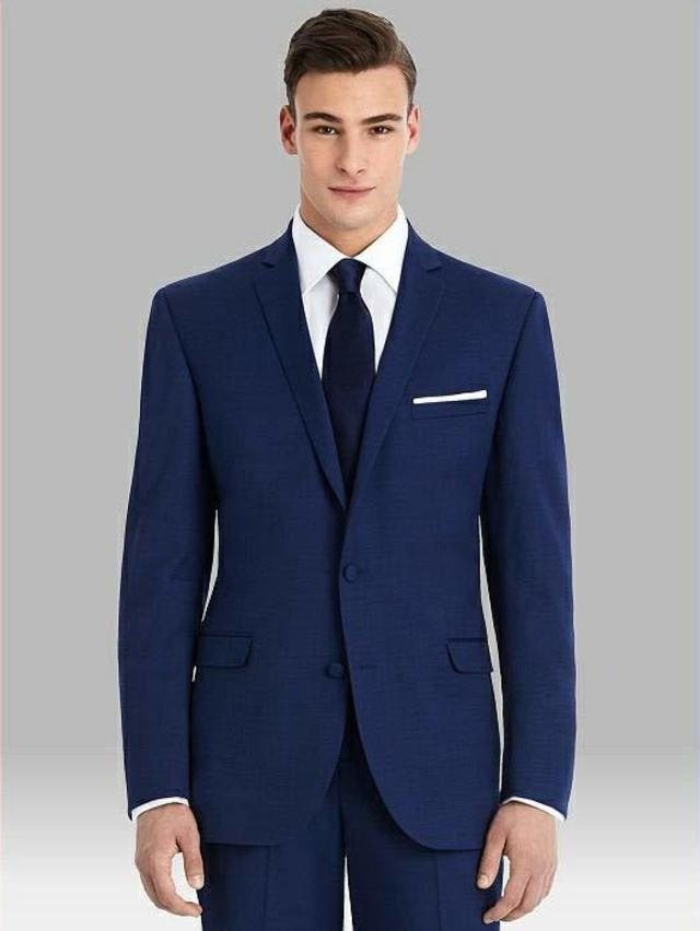 Buy - Harrison New Blue Slim Suit