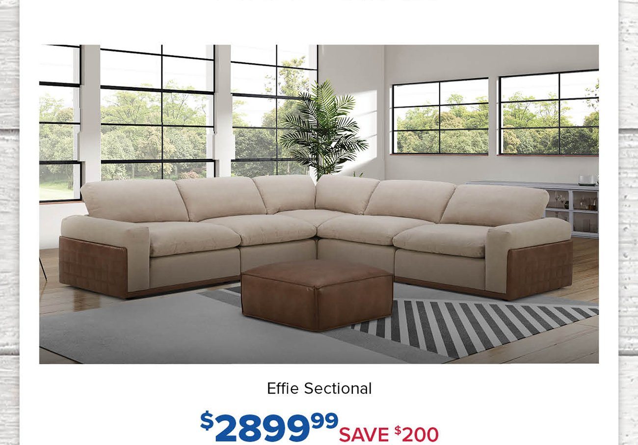 Effie-sectional