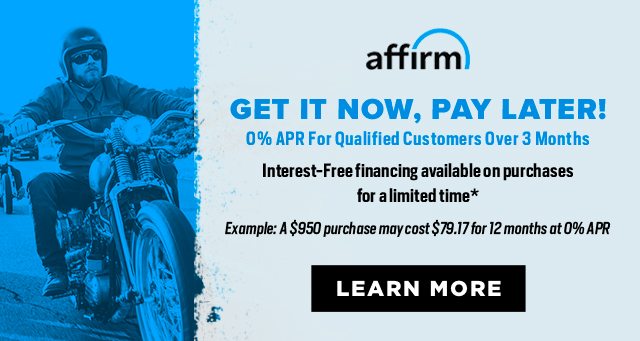 Affirm - 0% APR when paid in full in 3 months - learn more