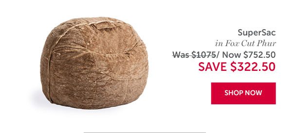 SuperSac in Fox Cut Phur | SAVE $322.50 | SHOP NOW >>