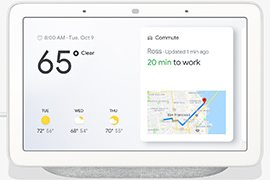 Google Home Hub Smart Display w/ Google Assistant + BONUS $10 VUDU Credit & 6-months YouTube Premium