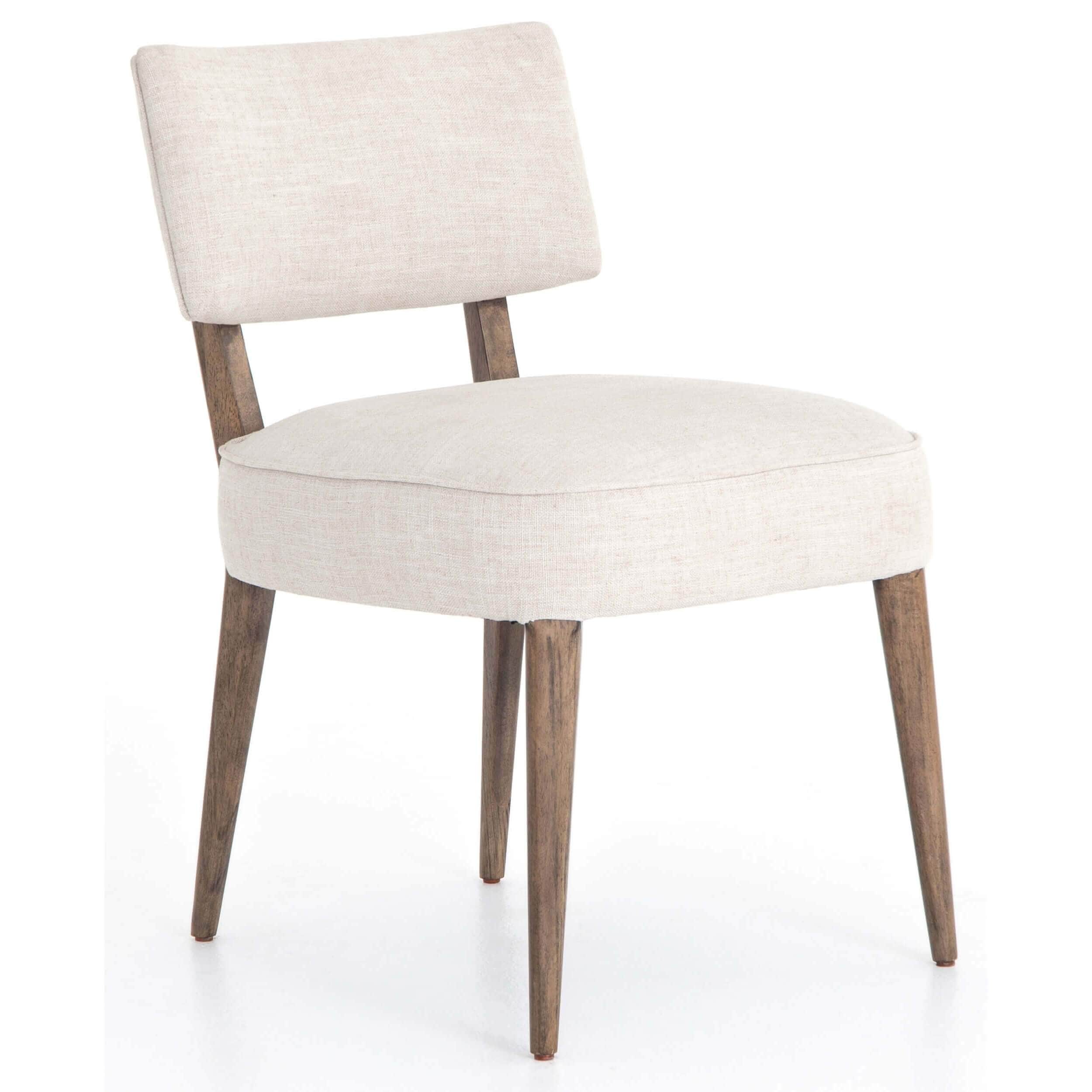 Image of Orville Dining Chair, Cambric Ivory, Set of 2