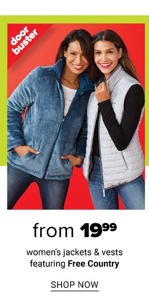 From 19.99 and up womens Jackets&Vests featuring Free Country - Shop Now