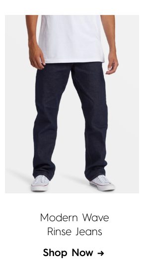 Modern Wave Rinse Jeans