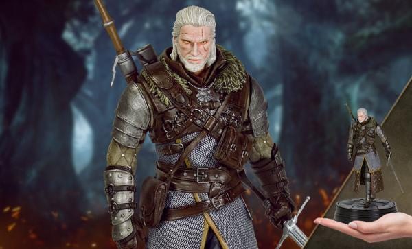 NOW SHIPPING Geralt Grandmaster Ursine Figure by Dark Horse Comics
