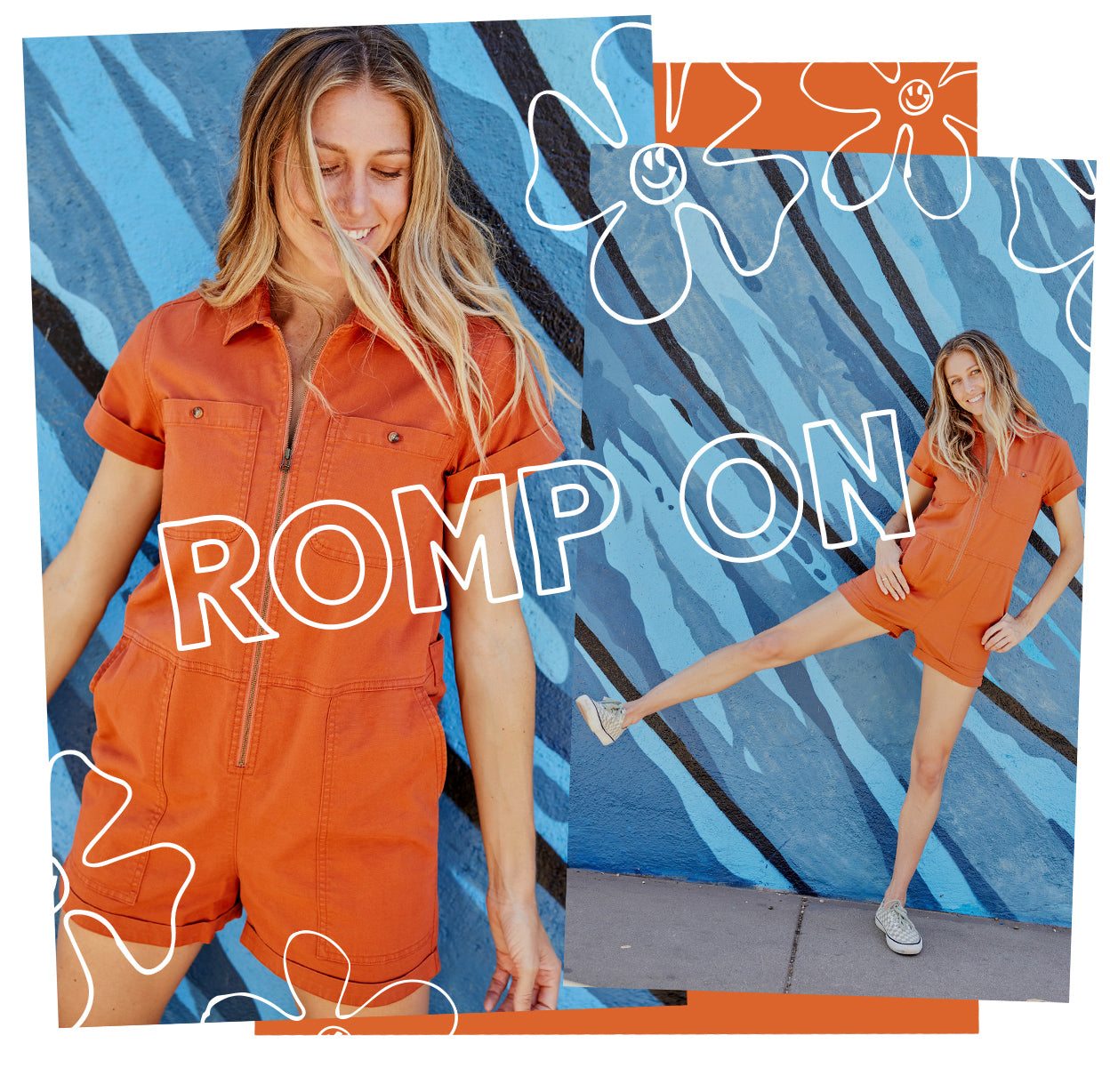 Romp On! Check out new summer Rompers from Toad&Co