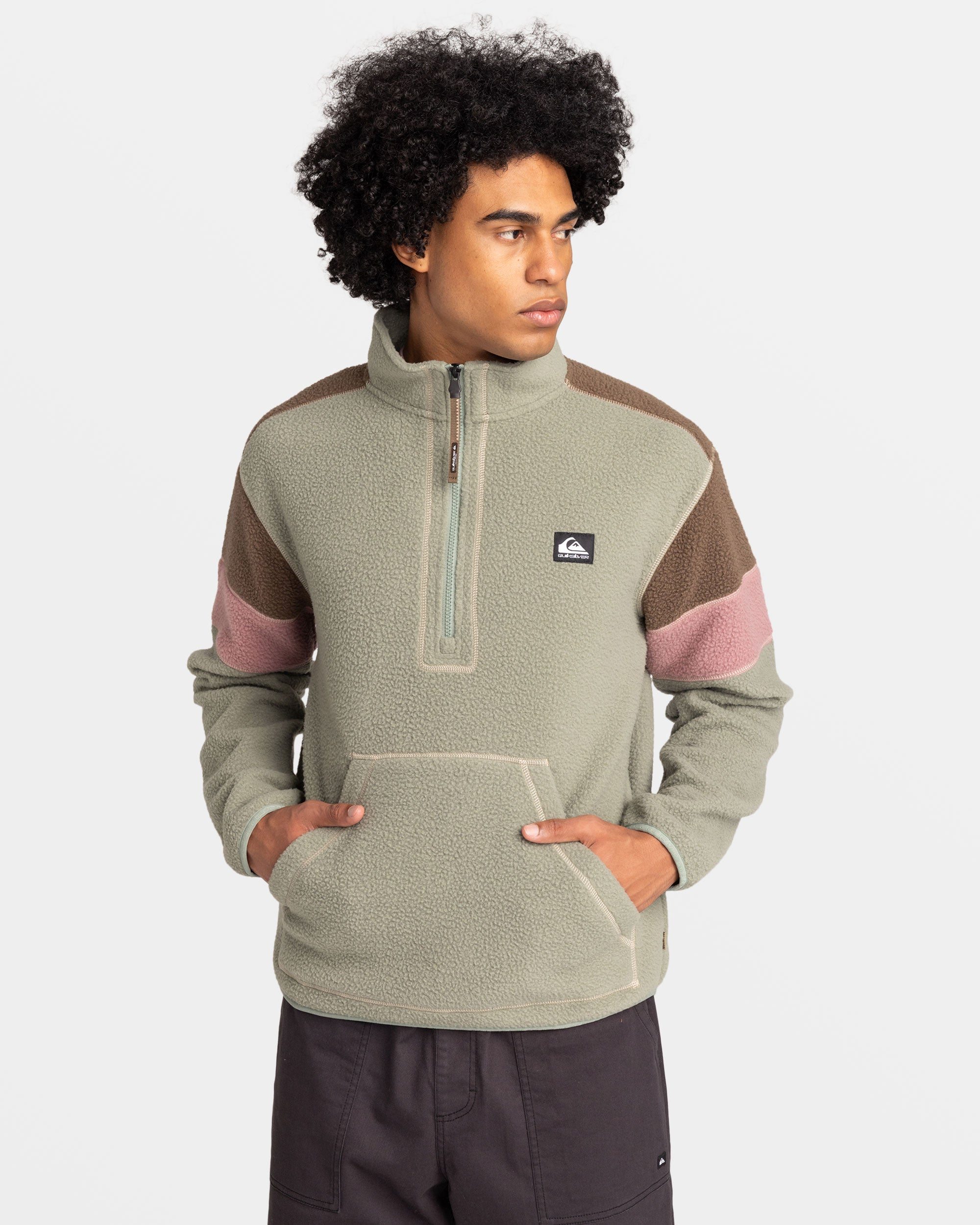 Image of Clean Coast Half-Zip Sweatshirt - Sea Spray