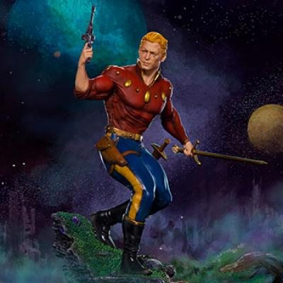 Flash Gordon Deluxe (Defenders of the Earth) 1:10 Scale Statue by Iron Studios