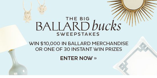 The Big Ballard Bucks Sweepstakes - Enter Now