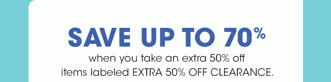 SAVE UP TO 70%