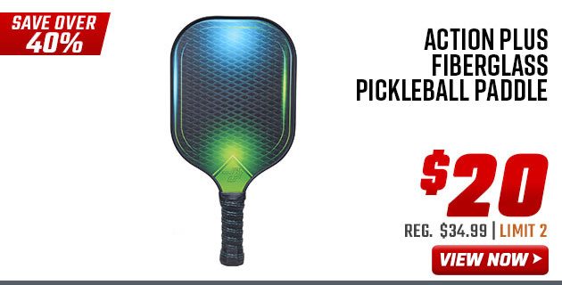 Action Plus Fiberglass Pickleball Paddle