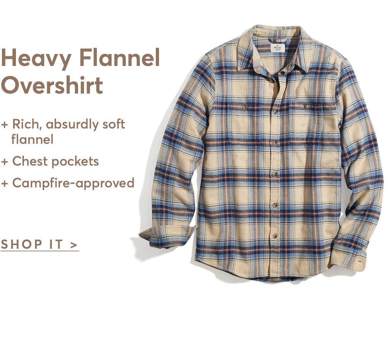 Heavy Flannel Overshirt