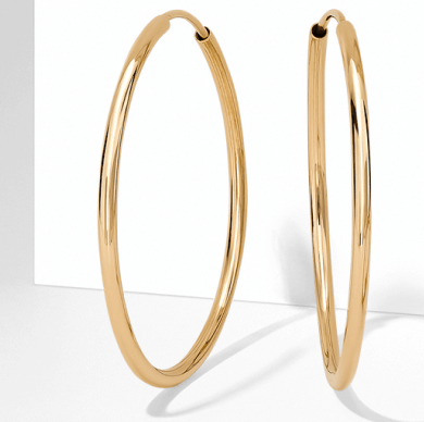 Gold Hoop Earrings