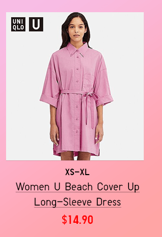 BANNER1 PDP2 - WOMEN U BLEACH COVER UP LONG-SLEEVE DRESS