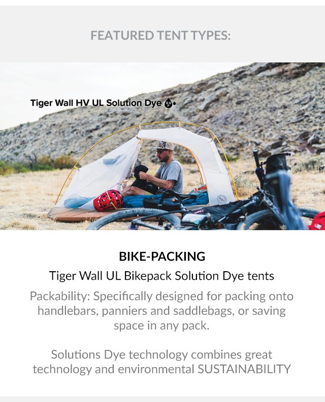 Bike Packing Tents
